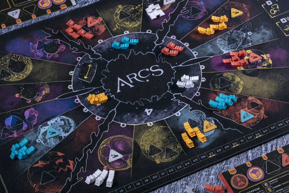 Плеймат для игры «Предел» (Arcs). Предзаказ