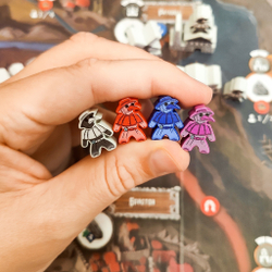 Стикерпак для настольной игры «Чума»