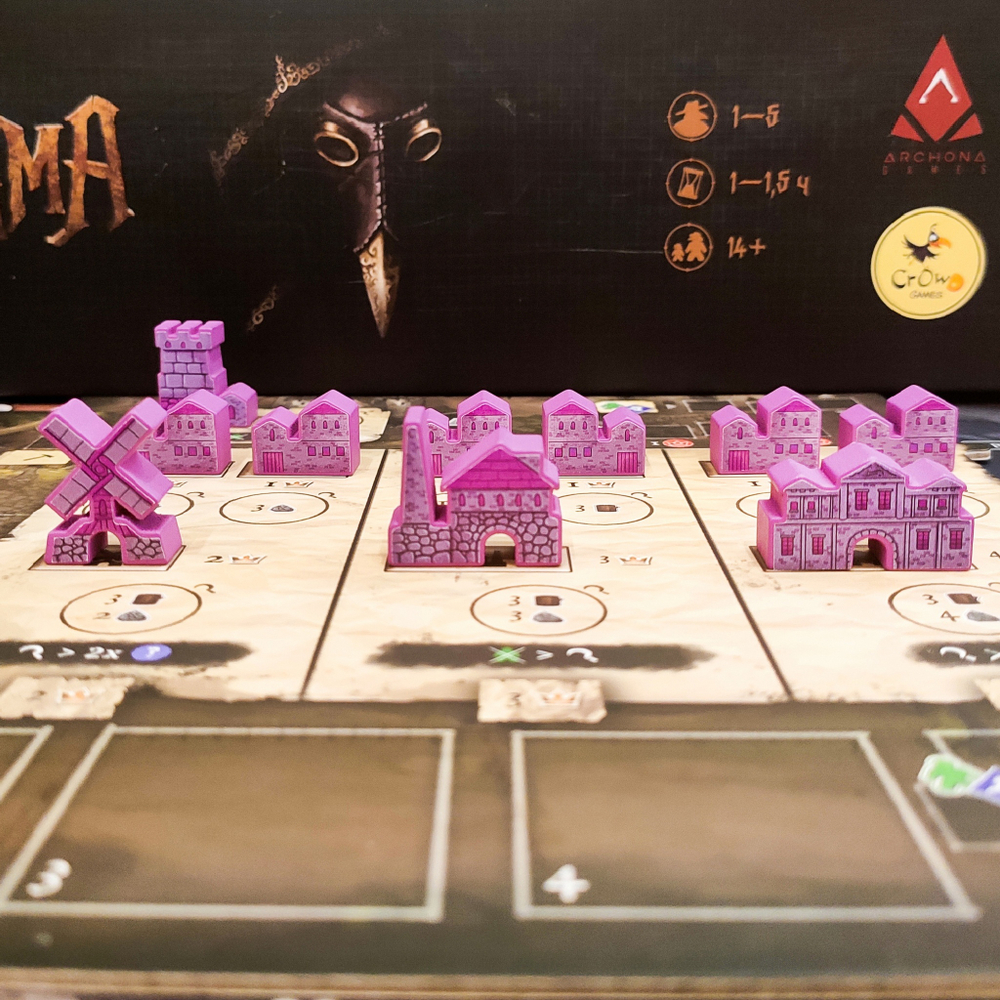 Стикерпак для настольной игры «Чума»