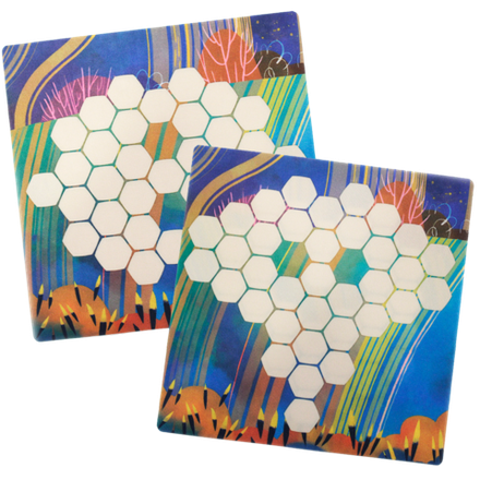 Набор плейматов №2 для настольной игры «Гармония»