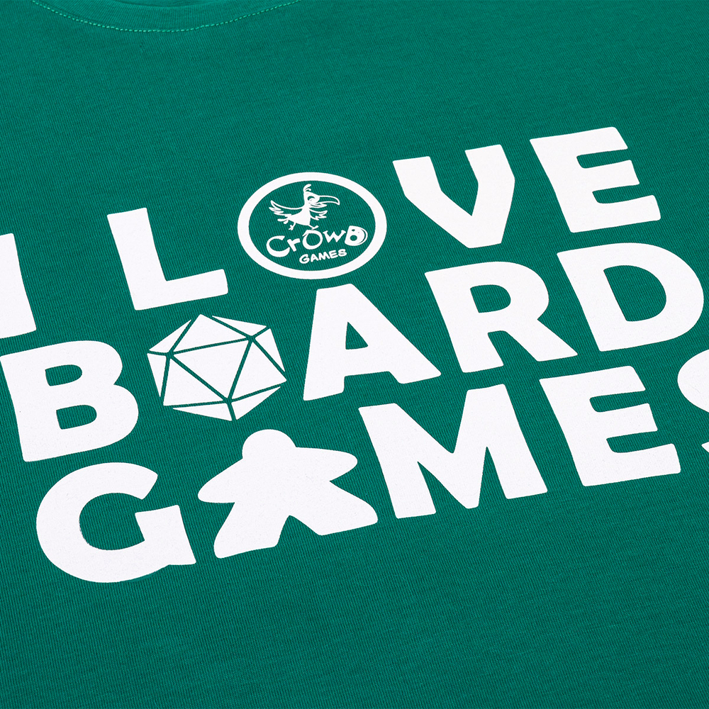 Футболка I love board games