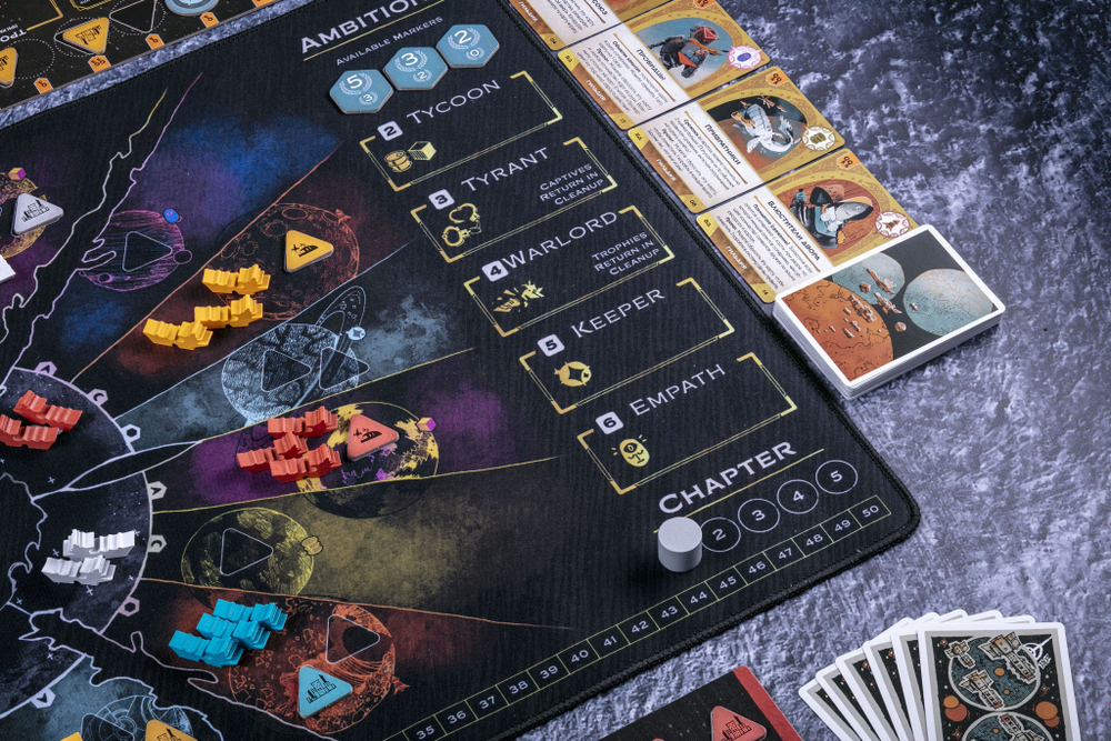 Плеймат для игры «Предел» (Arcs). Предзаказ-PZ-16447-crowdgames.ru-4