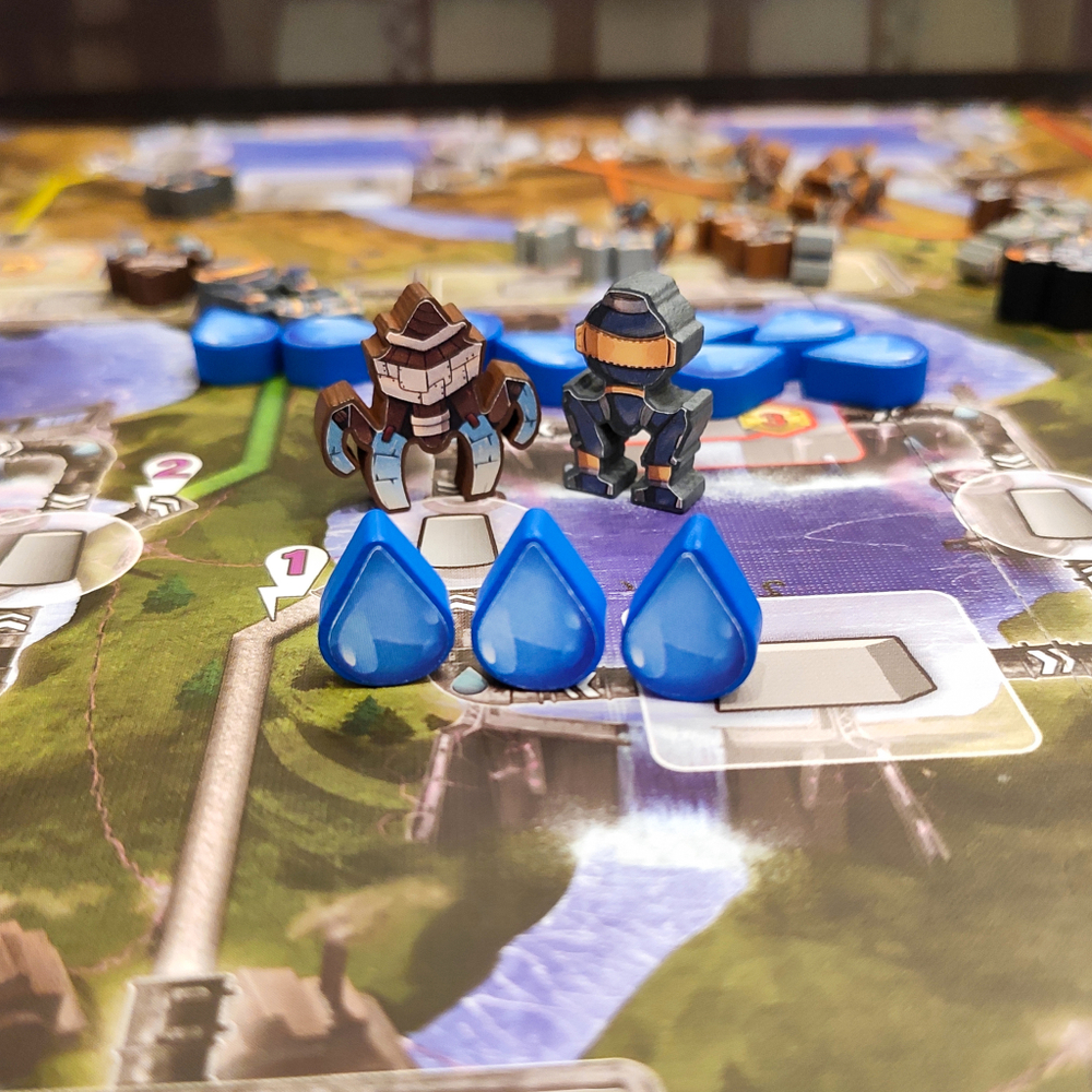 Стикерпак для настольной игры «Плотина»