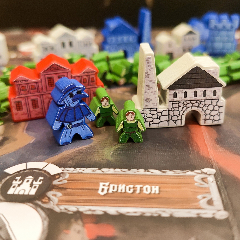 Стикерпак для настольной игры «Чума»