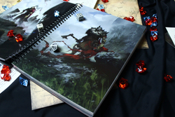 Иллюстрированный журнал кампании для игры «Осквернённый Грааль. Короли краха» (игра без коробки)