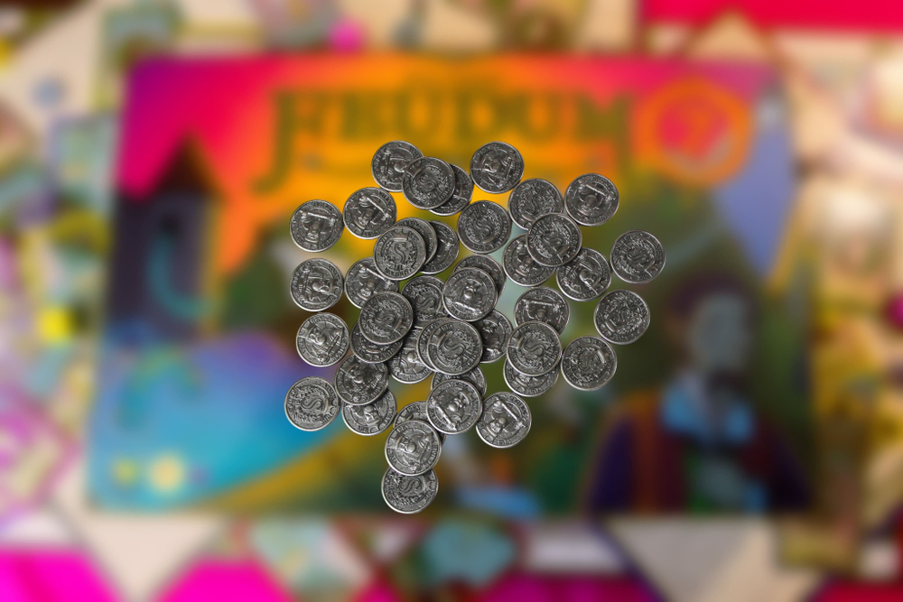 Металлические монеты для игры «Феод»-16313-crowdgames.ru-2
