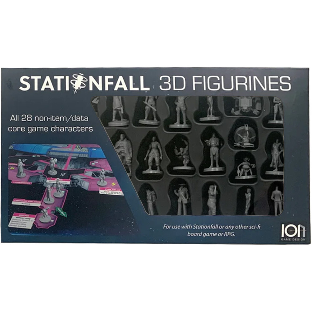 Stationfall. Character Miniatures (Падающая станция. Миниатюры персонажей)