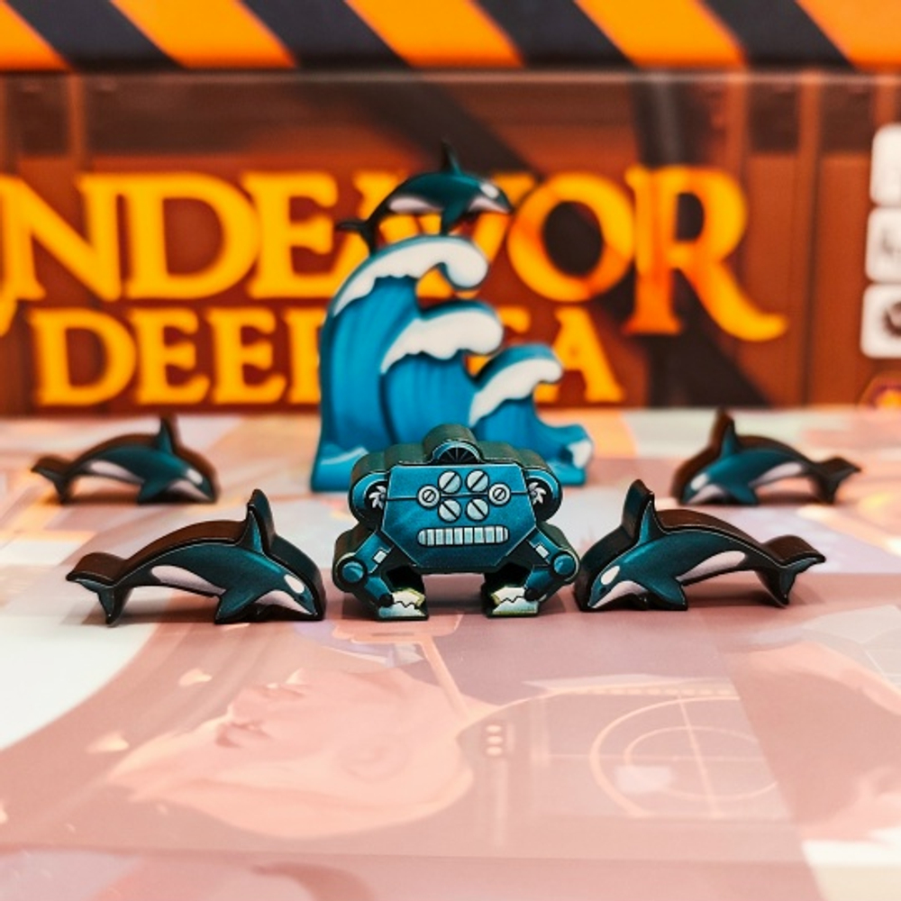 Стикерпак для настольной игры «Экспедиция. Морские глубины». Предзаказ