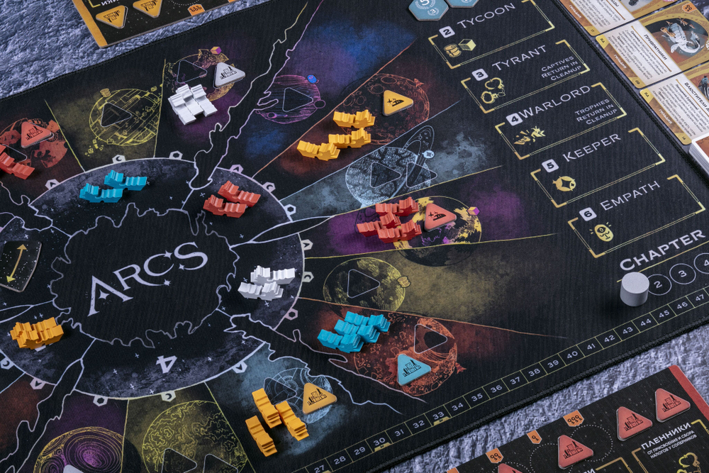 Плеймат для игры «Предел» (Arcs). Предзаказ