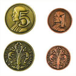 Металлические монеты в стиле эпохи Ренессанса-16052-A1-crowdgames.ru-2