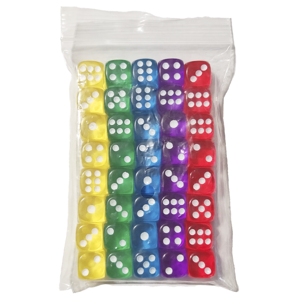 Набор разноцветных кубиков (40 шт.)
