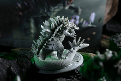 Миниатюра монстра Моркрасс для игры «Primal. Пробуждение»
