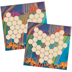 Набор плейматов №3 для настольной игры «Гармония»