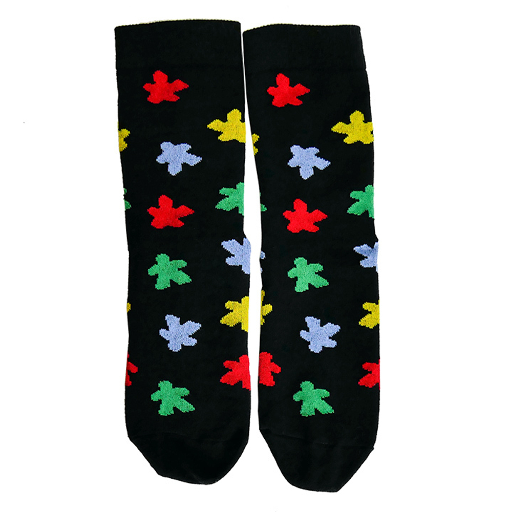 Носки чёрные MEEPLE PEOPLE «Миплы. Классик»